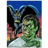 Earl Norem - Original Painting of Batman and Tw