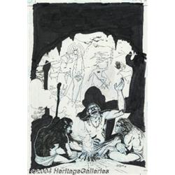 Ariel Olivetti - Original Cover Art for JLA: Pr