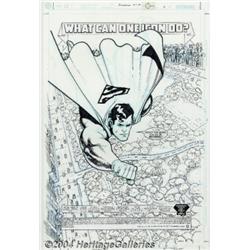 Ariel Olivetti - Original Splash Page Art for S