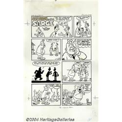 Fred Rhoads - Original Art for Sad Sack and the