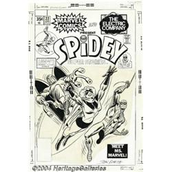 John Romita Sr. - Original Cover Art for Spidey