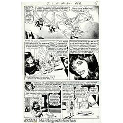 Mike Sekowsky and Sid Greene - Original Art for