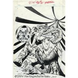 Mary Severin, Frank Giacoia, and John Romita Sr