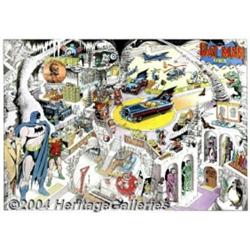 Dick Sprang - Original Painting, "Secrets of th