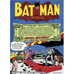 Dick Sprang - Recreation "The Joker's Millions"