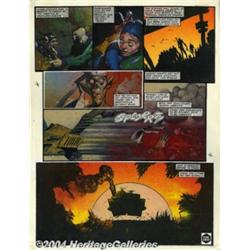 Greg Staples - Original Art Panel Page for 2000
