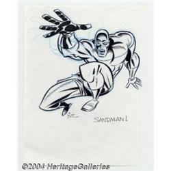 Bruce Timm - Original Sketch of The Sandman (un