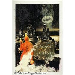 John Van Fleet - Original Cover Art for HERO #9