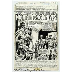 Mike Vosburg and Ernie Chan - Original Art for