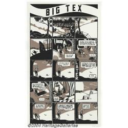 Chris Ware - Original Art Print, "Big Tex" #92/