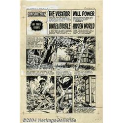 Doug Wildey - Original Art for Unearthly Specta