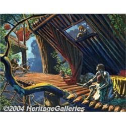 Tom Yeates - Original Painting for "The Sorcere