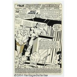 Mike Zeck and John Beatty - Original Art for Ca
