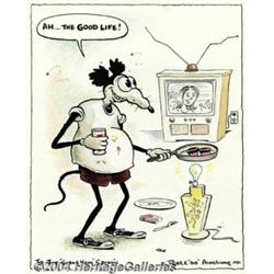 Robert Armstrong - Original Illustration, "The