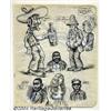 Robert Crumb - Original Sketchbook Page, "Bueno