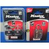 Image 1 : New Luggage Master Locks lot of 2