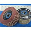 Image 1 : New Flap disks 4 1/2" box of 10 disks