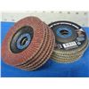 Image 1 : New Flap disks 4 1/2" box of 10 disks