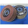 Image 1 : New Flap disks 4 1/2" box of 10 disks