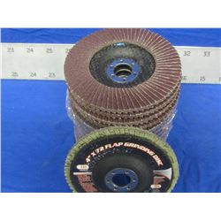 New Flap Disk 4" total of 15 disks