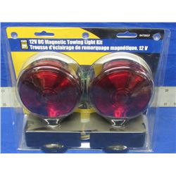 New powerfist 12volt magnetic  tow light kit