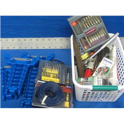 Large tote full of Mastercraft & other tools