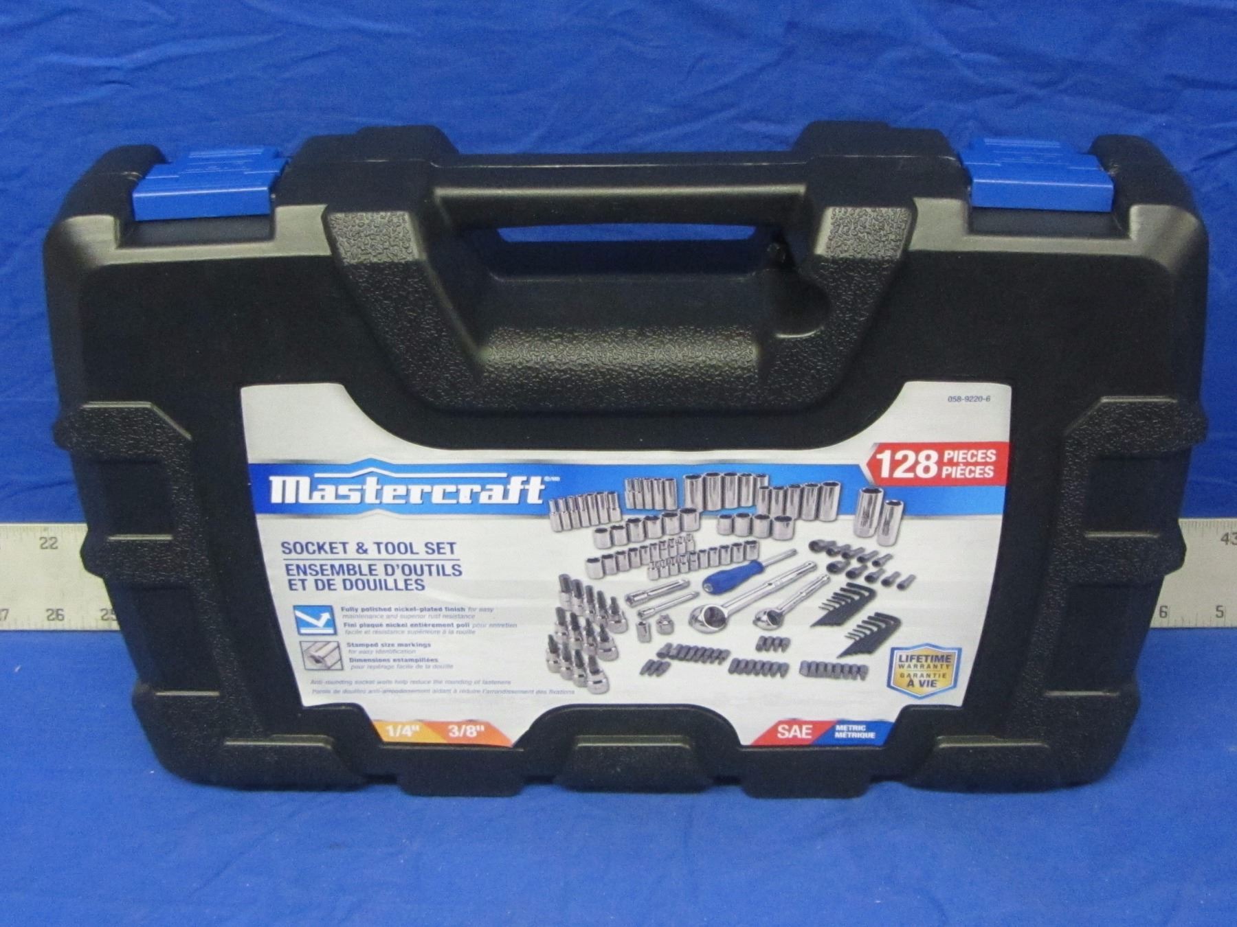 Set Clef Mastercraft New set of Mastercraft socket set 128 pieces
