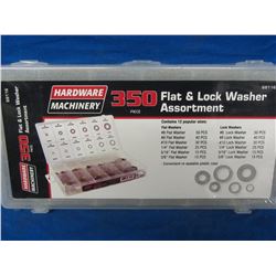 New 350piece flat&lock washer assortment