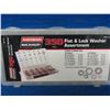 Image 1 : New 350piece flat&lock washer assortment