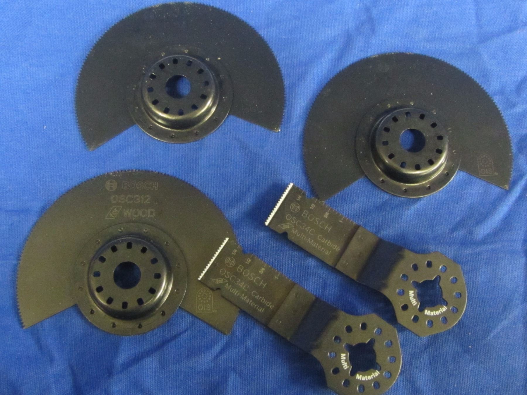 New Bosch Multi Tool Carbide Blades