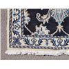 Image 3 : Glorious Handmade Wool/Silk Persian Nain 2x3