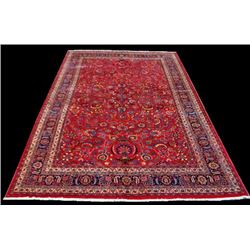 LARGE QUITE STUNNING HANDMADE AUTHENTIC PERSIAN MASHHAD