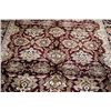 Image 2 : ABSOLUTELY STUNNING HANDMADE FLORAL MAHAL DESIGN RUG