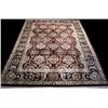 Image 3 : ABSOLUTELY STUNNING HANDMADE FLORAL MAHAL DESIGN RUG