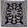 Image 1 : Nice Looking Dark Tone Wool/Silk Persian Nain 2x3