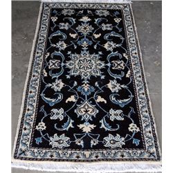 Fine Quality Handmade Wool/Silk Persian Nain 2x3