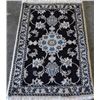Image 1 : Beautiful Handmade Silk Blended Persian Nain 2x3