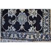 Image 3 : Beautiful Handmade Silk Blended Persian Nain 2x3