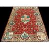 Image 1 : Rare Tribute to Saadi Semi Antique Persian Tabriz 8x12