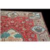 Image 3 : Rare Tribute to Saadi Semi Antique Persian Tabriz 8x12