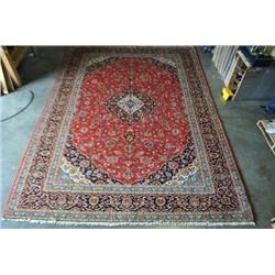 Large Authentic Persian Kashan Rug