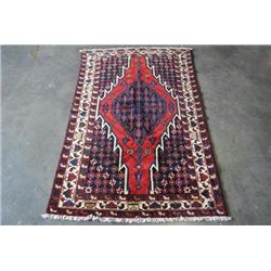 Authentic Hand Made Semi-antique Persian Mazlaghan 4X6