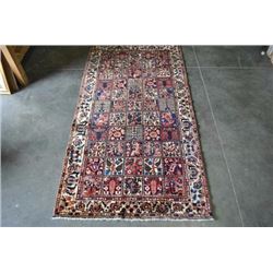 Finely Done Hybrid Design Persian Bakhtiari Runner