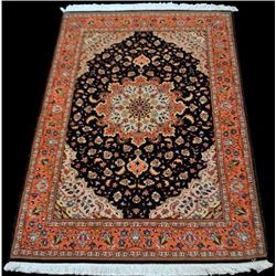 Mesmerizing Persian Tabriz With Silk