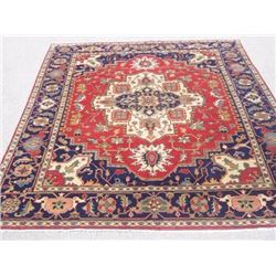 Stunning Genuine Hand Knotted Wool Persian Heriz Serapi