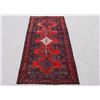 Image 2 : Hand Woven Mesmerizing Design Semi Antique Persian Senneh Runner