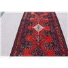 Image 4 : Hand Woven Mesmerizing Design Semi Antique Persian Senneh Runner