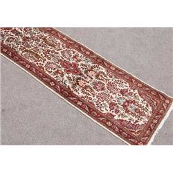 Simply Beautiful Genuine Handmade Persian Heriz Runner