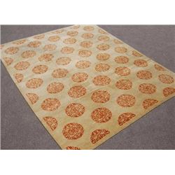 LOVELY SIMPLISTIC DESIGN HAND MADE INDO CHOBI RUG