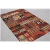 Image 1 : SPECTACULAR HANDMADE SEMI ANTIQUE TURKISH PATCHWORK KILIM